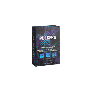Pulsero — kapslid (meeste potentsi tugi), tootepakend