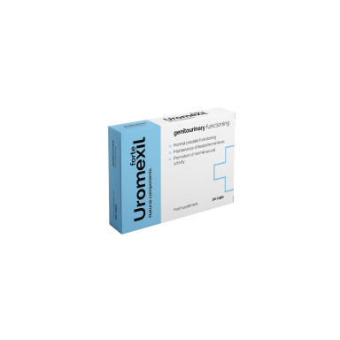 Uromexil Forte — kapslid (kuseteede tervis), tootepakend