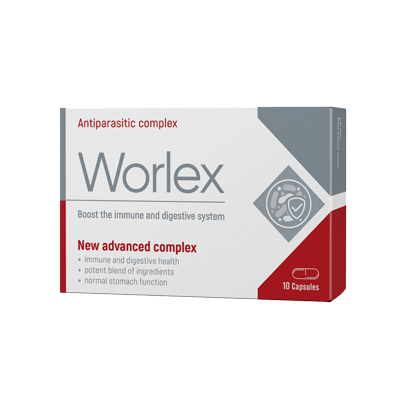 Worlex — kapslid (seedeelundkonna tervis), tootepakend