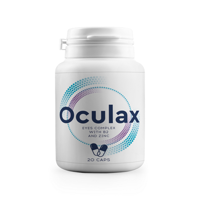 Oculax — kapslid (silmade tervis), tootepakend