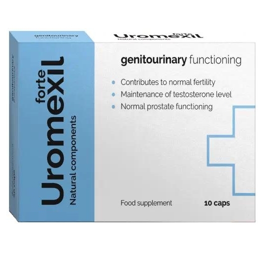 Uromexil Forte — kapslid (kuseteede tervis), tootepakend