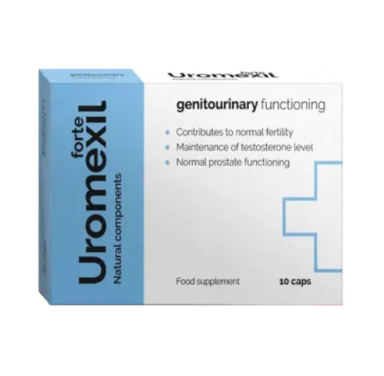 Uromexil Forte — kapslid (meeste potentsi tugi), tootepakend