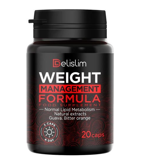 Delislim — kapslid (kaalu kontroll), tootepakend