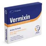 Vermixin — kapslid (parasiidivastane tugi), tootepakend