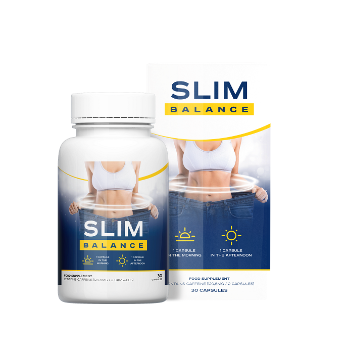 Slim Balance — kapslid (kaalu kontroll), tootepakend