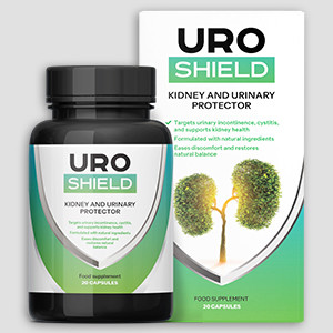 Uro Shield — kapslid (kuseteede tervis), tootepakend