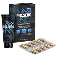 Pulsero — kapslid (meeste potentsi tugi), tootepakend