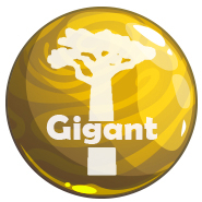 Gigant — geel (meeste potentsi tugi), tootepakend